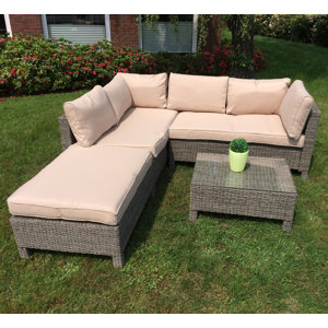 3-tlg. Ecksofa-Set Marie Galante mit Kissen von ..