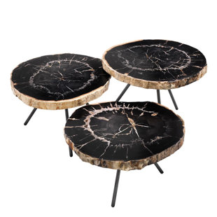 De Soto 3 Piece Coffee Table Set by Eichholtz