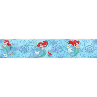 York Wallcoverings Disney Kids Iii The Little Mermaid 15 L X 9 W