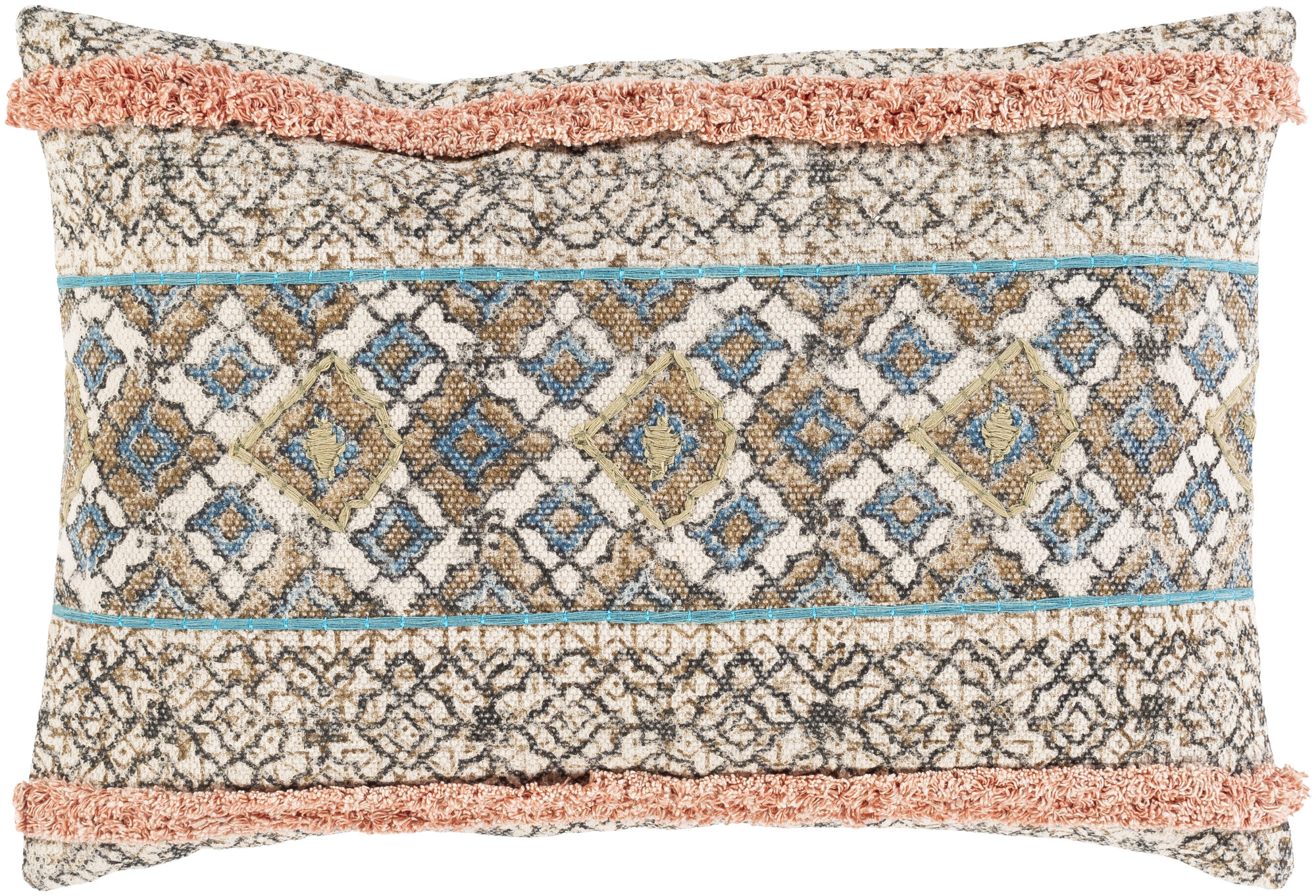 Bungalow Rose Boggess Cotton Lumbar Pillow Wayfair