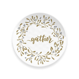 Gather Garland Melamine Salad Plate (Set of 6)