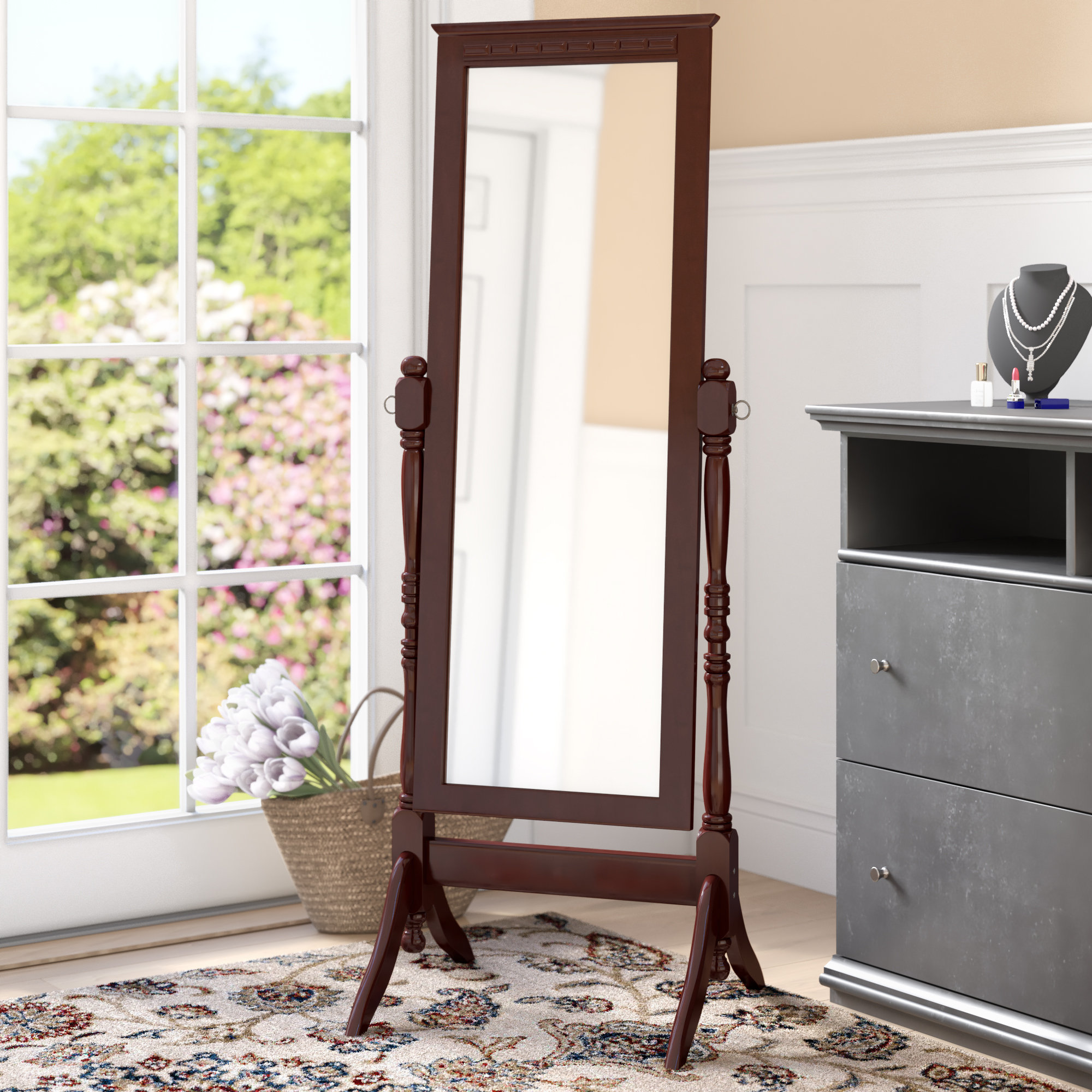 Darby Home Co Alcron Cheval Mirror Reviews Wayfair