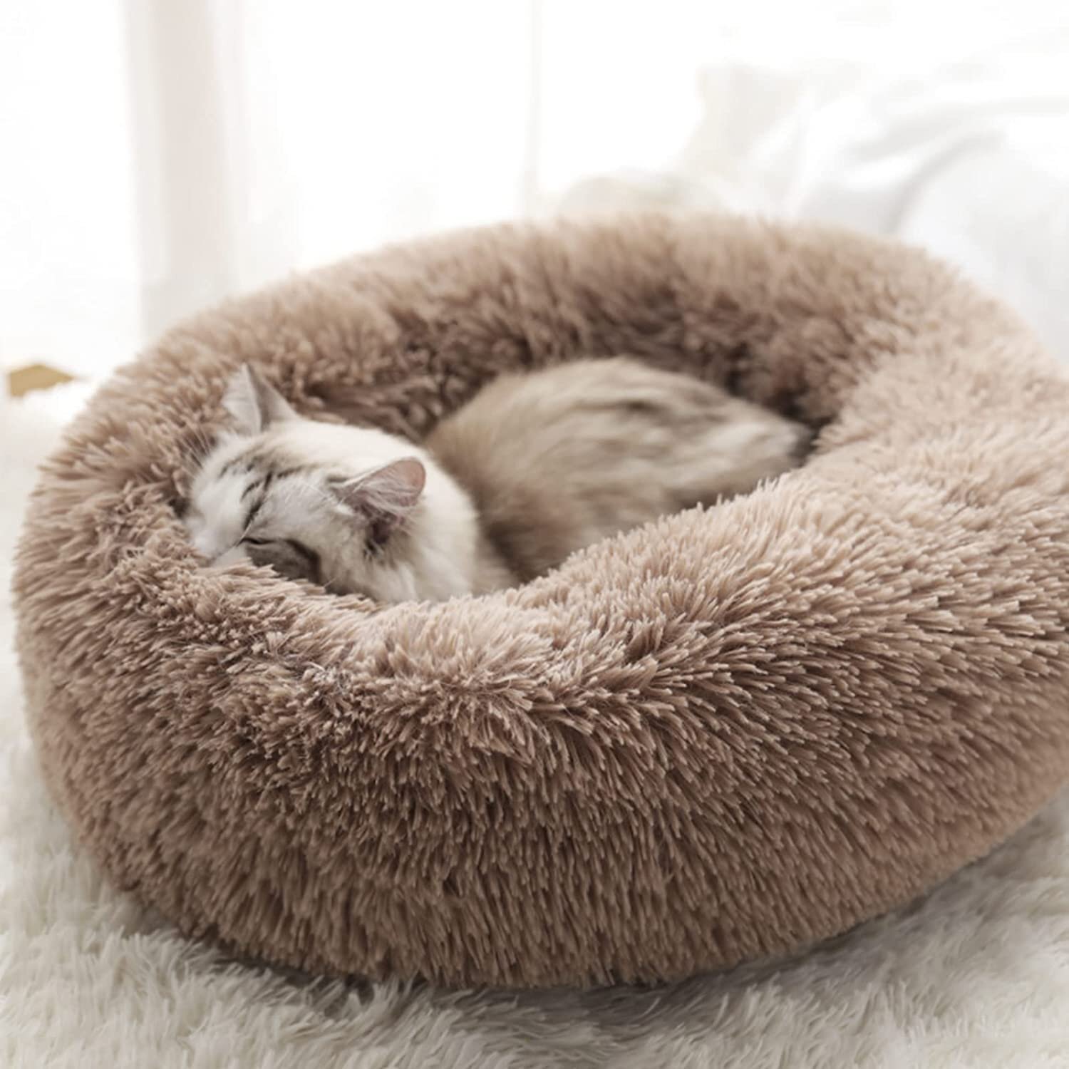 мягкая кровать для кошки