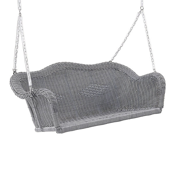 wicker patio swings
