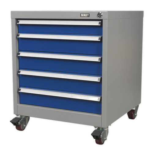 Sealey API5657A Mobile Industrial Cabinet 5 Drawer