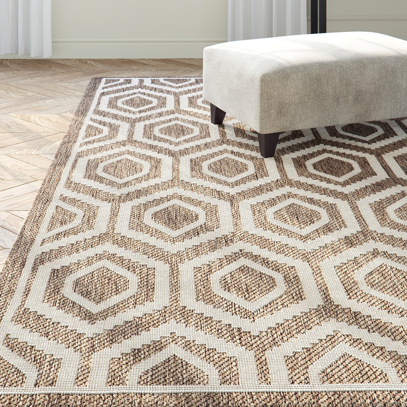 Langley Street Miami Brown Tan Indoor Outdoor Area Rug Reviews Miami Brown Tan Indoor Outdoor Area Rug