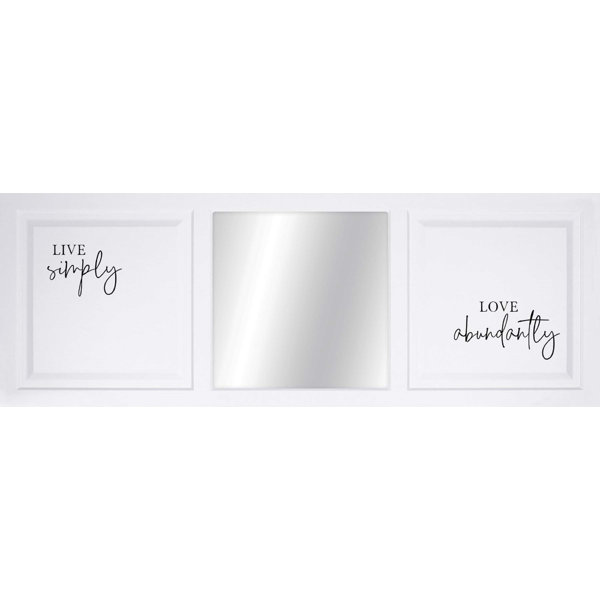 Live Love Laugh Mirror Wayfair