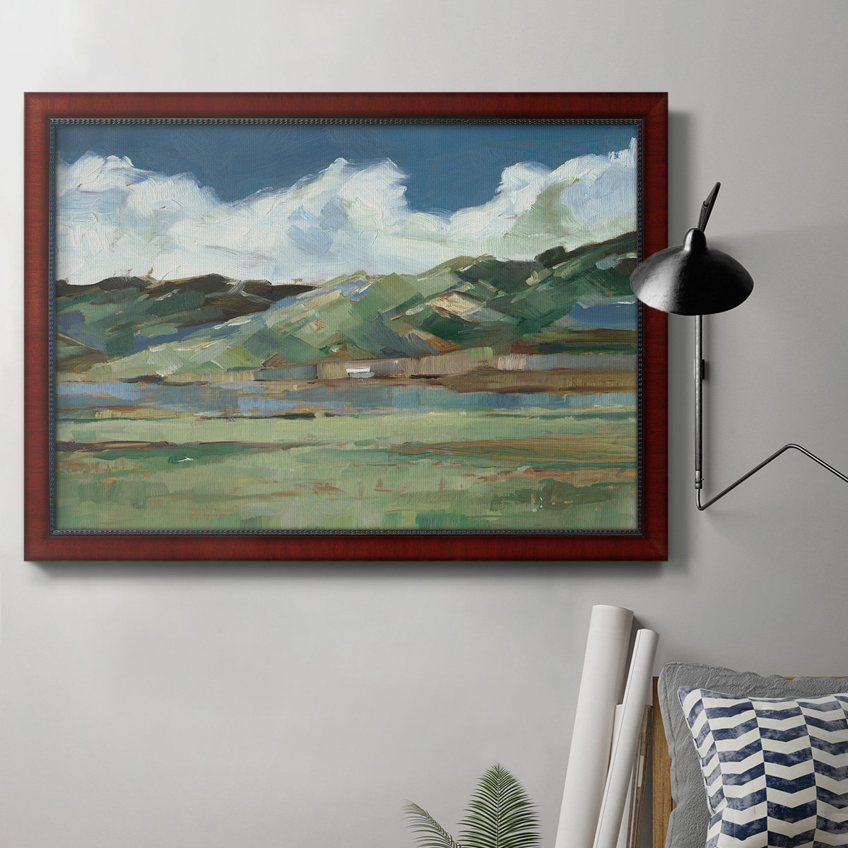 Loon Peak® Minimalist Still Life Study I - Picture Frame Painting on ...