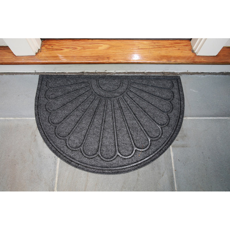 Bales Sunburst Rubber Back 36 In X 24 In Non Slip Outdoor Door