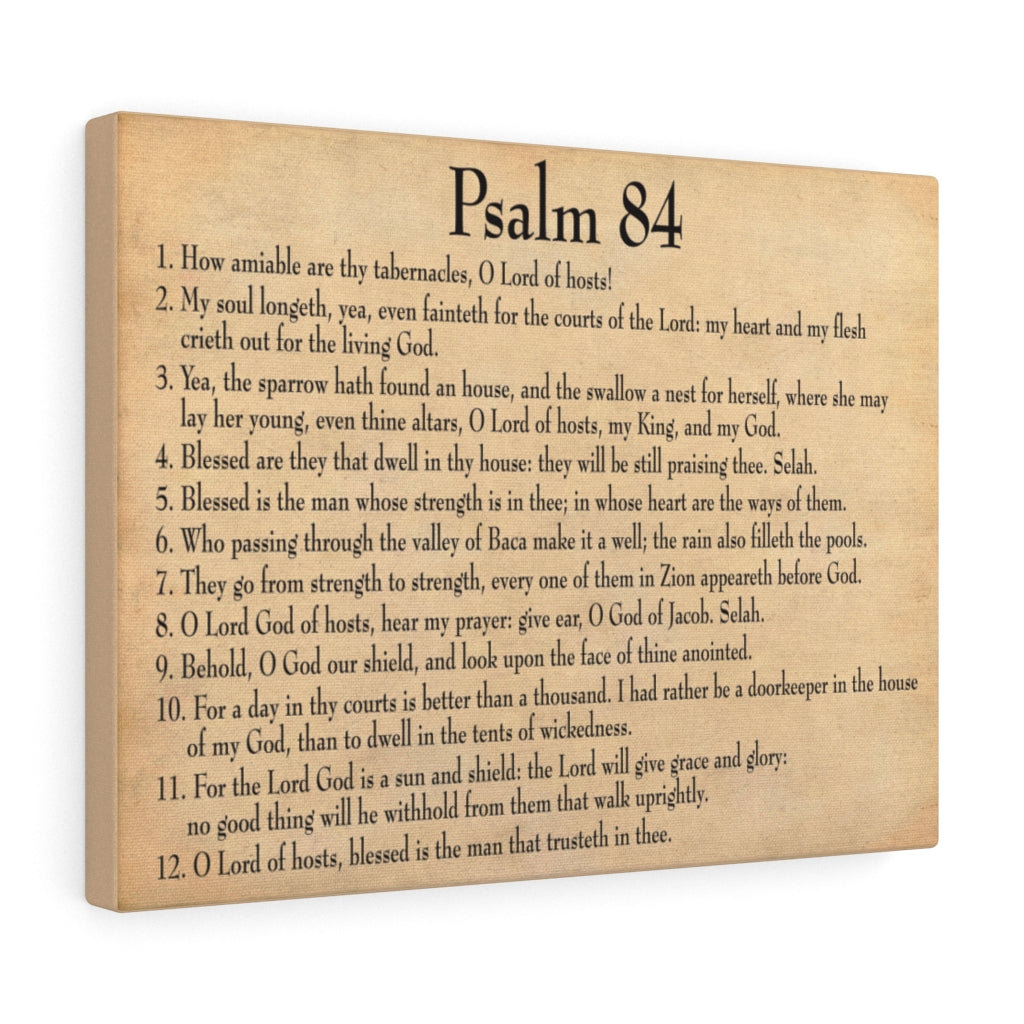 Trinx Dwelling In God's Presence Psalm 84 Christian Wall Art Bible ...