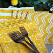 Rainbow Chevron Colour Napkins 2ply paper Party Tableware Disposable Birthday Rainbow Chevron Colour Napkins 2ply paper Party Tableware Disposable Birthday