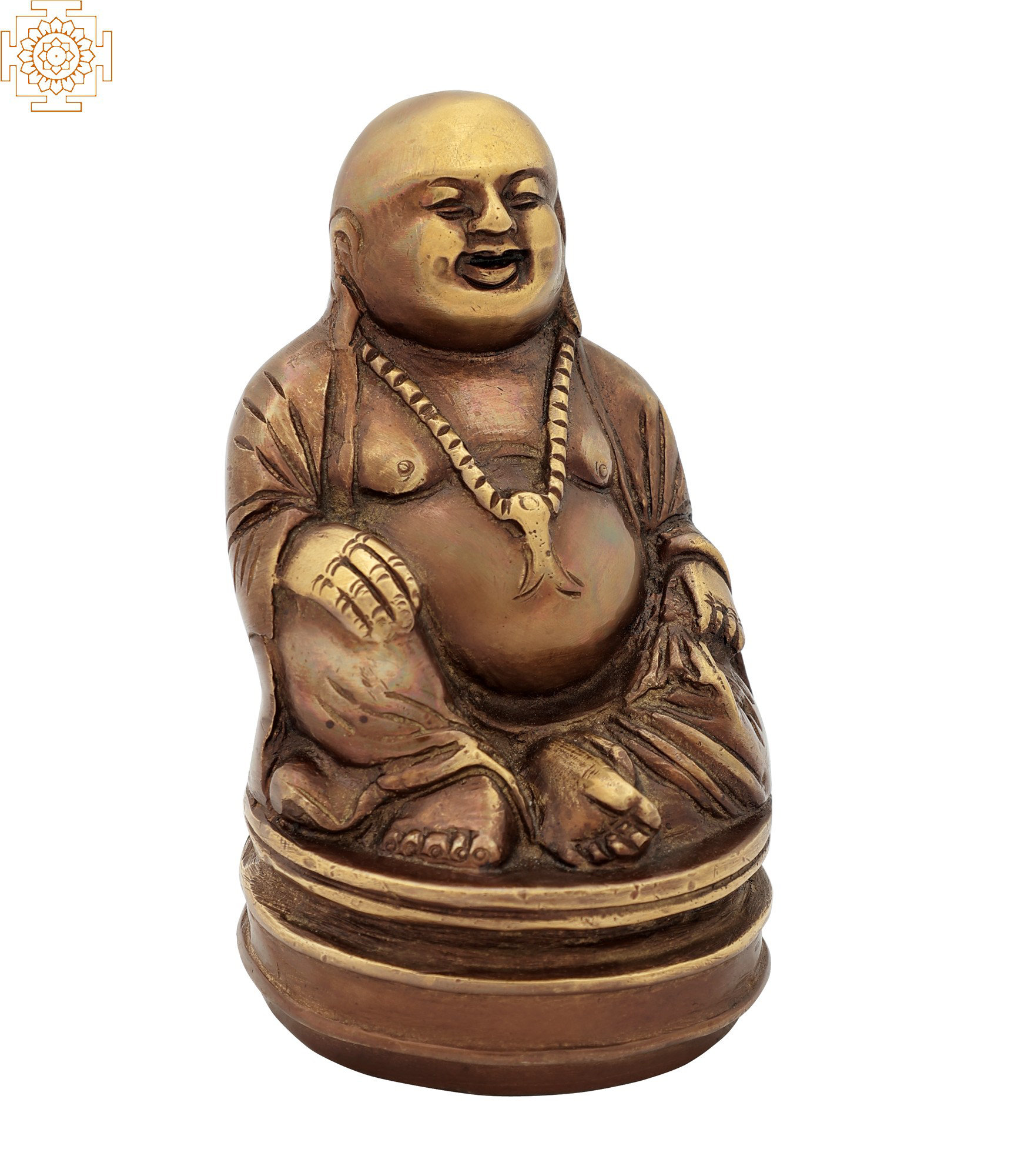 Bungalow Rose Laughing Buddha Tibetan Buddhist Figurine Wayfair
