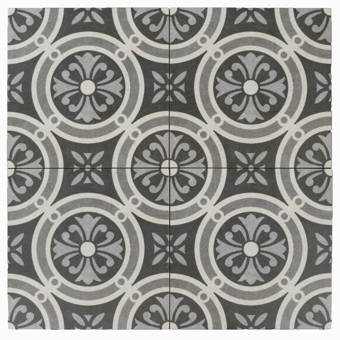 Elitetile Seni Orleans Cenefa 10 X 10 Porcelain Floor Wall Border Tile Wayfair