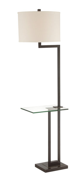 Katlyn 64 Tray Table Floor Lamp Reviews Birch Lane Katlyn 64 Tray Table Floor Lamp