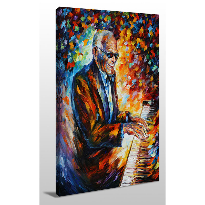 Pictureperfectinternational Ray Charles By Leonid Afremov