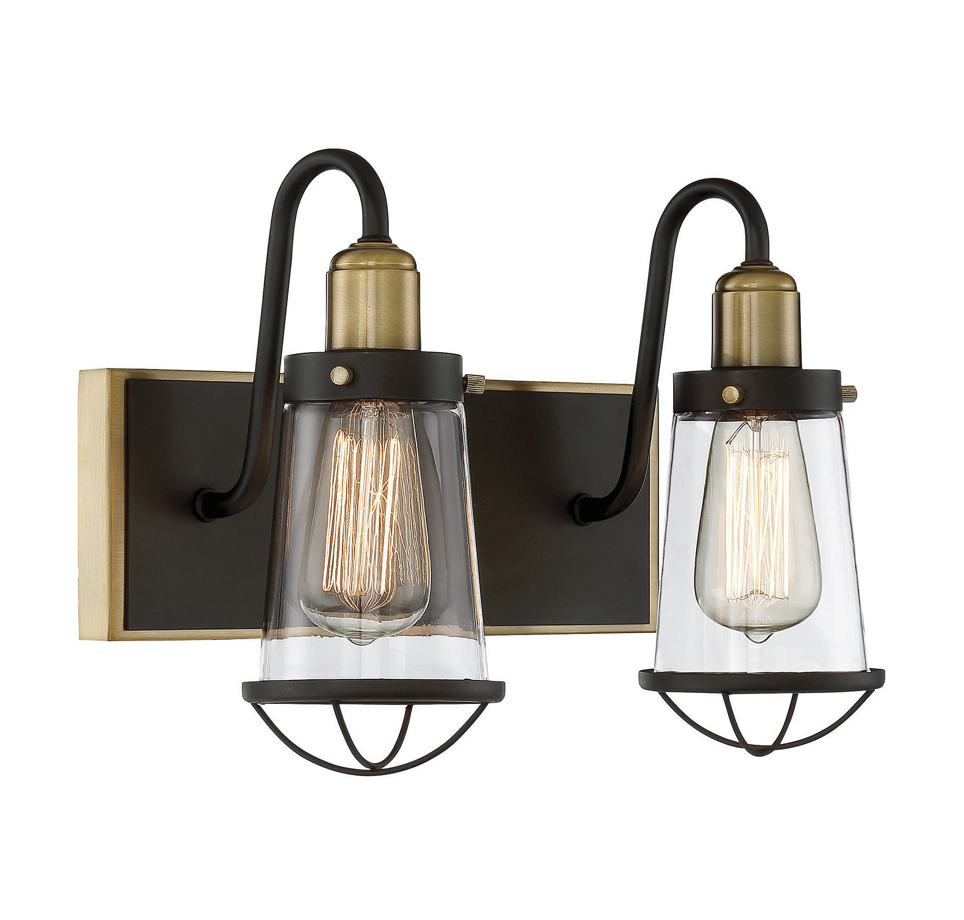 Longshore Tides Pearson 2 Light Dimmable Vanity Light Wayfair