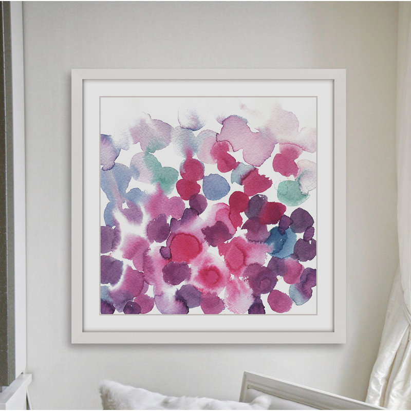 'Memories Of Painted Idea' Framed Painting Print AllModern