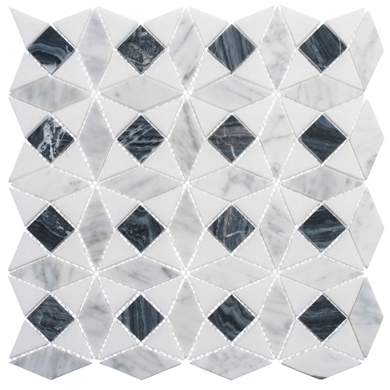Andova Cimarron Harbor Luxury Natural Stone Novelty Mosaic Tile Wayfair