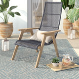 Black Friday Sale Modern Gray Wood Outdoor Lounge Chairs Allmodern