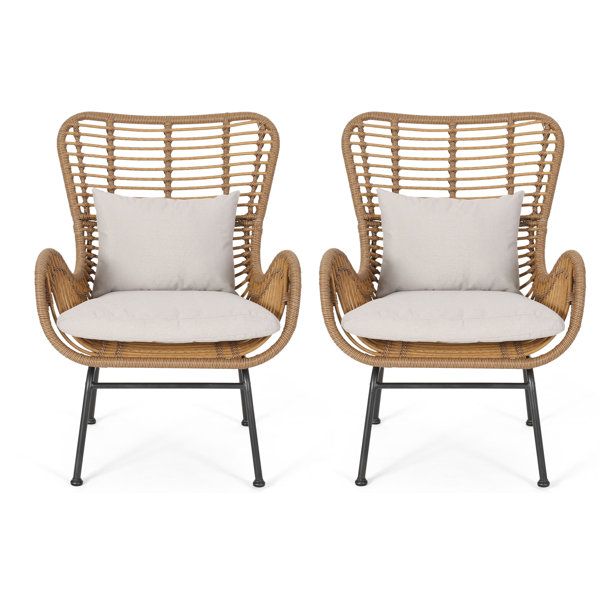Wicker Rattan Chairs Indoor Wayfair