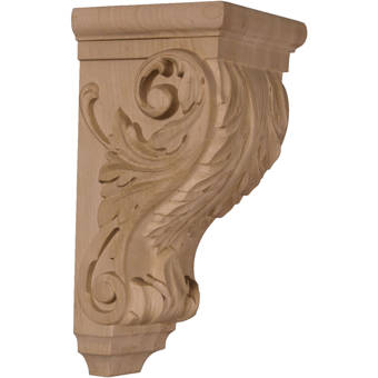 Ekena Millwork Traditional 34 H X 9 W X 10 D Pilaster Corbel Wayfair