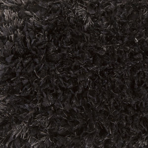 Jolynn Textured Contemporary Shag Charcoal Area Rug