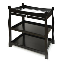 baby changing table black