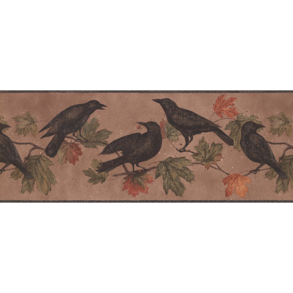 Winston Porter Crownover Birds On Branch Leaves Vintage 9 L X 180