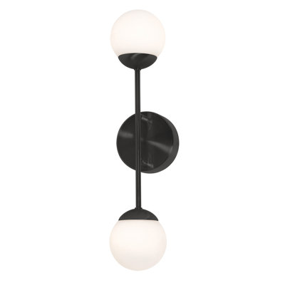 Catalina 18" LED Sconce - Black
