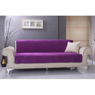 Diamond Anti-Slip Pet Furniture Protector Box T-Cushion Sofa Slipcover by Red Barrel Studio Discount