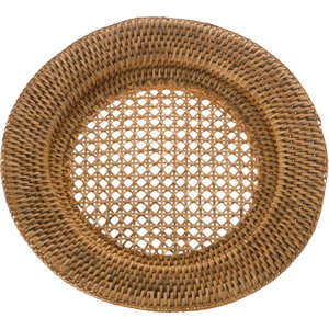 Blanchard Round Rattan Charger Plate (Set of 2)