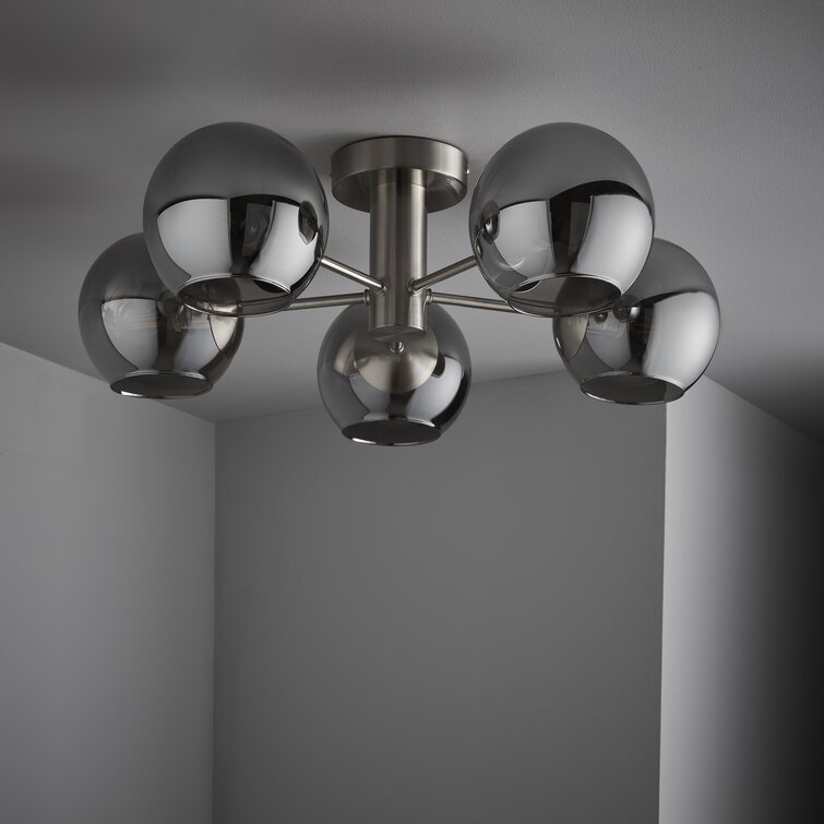 black nickel light fitting