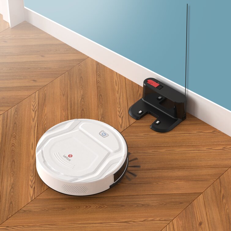 TIJA Robotic Vacuum Cleaner,Self-Charging Robotic Vacuum Cleaner,Ideal For Pet Cat Hair,Home and Kitchen Hard Floor and Low Pile Carpet 