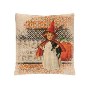 Victorian Halloween Pillow Cover