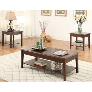 Hillwood 3 Piece Coffee Table Set by A&J Homes Studio No Copoun
