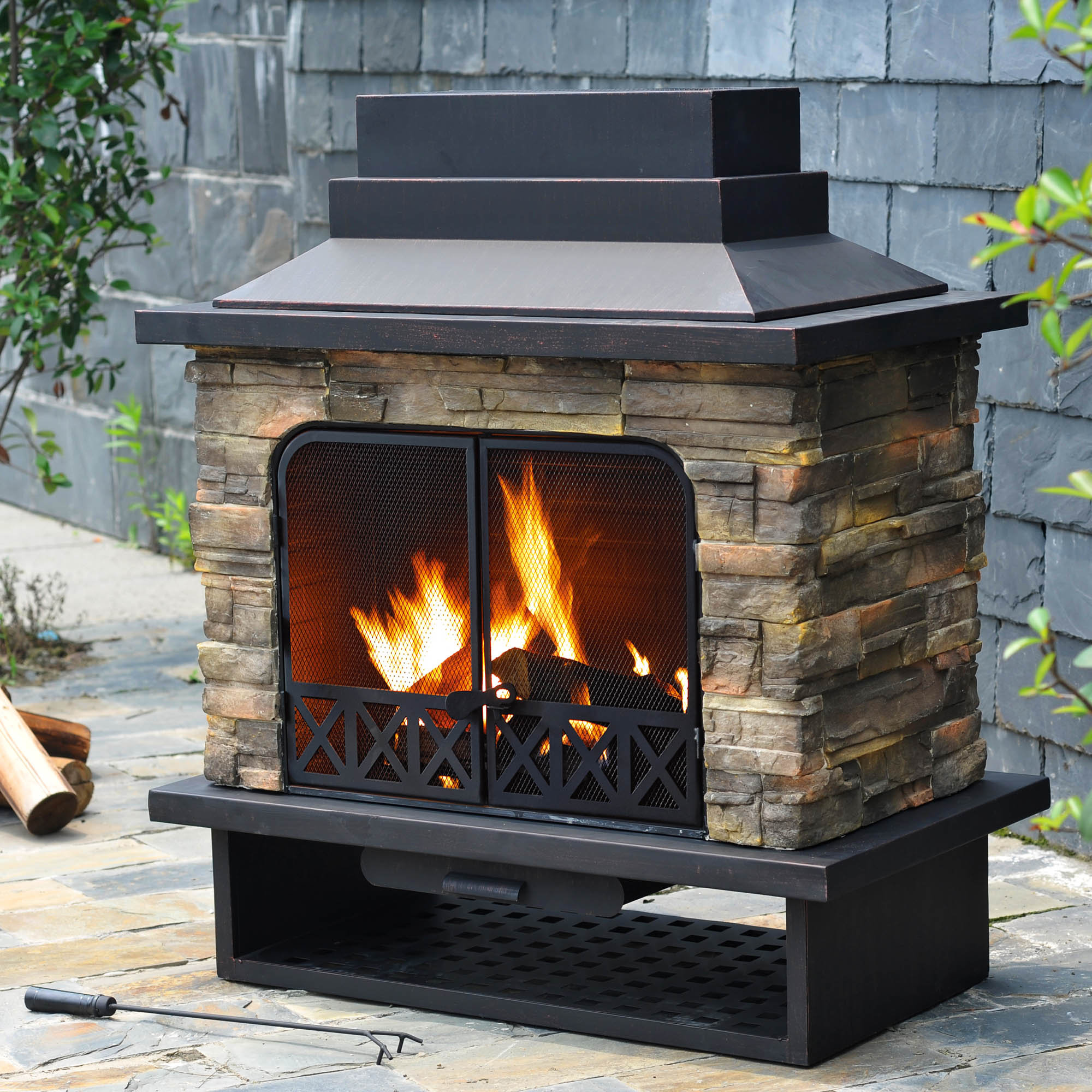 Wood Burning Outdoor Fireplaces You Ll Love In 2019 Wayfair