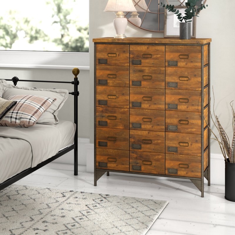 Laurel Foundry Mignon 18 Drawer Chest Reviews Wayfair Co Uk