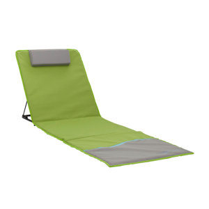 Strandmatte mit Rückenlehne und Kopfkissen von ..