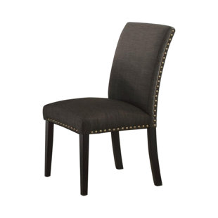 Go to store & view more images Charlton Home Roudebush Wooden Upholstered Dining Chair (Set of 2)