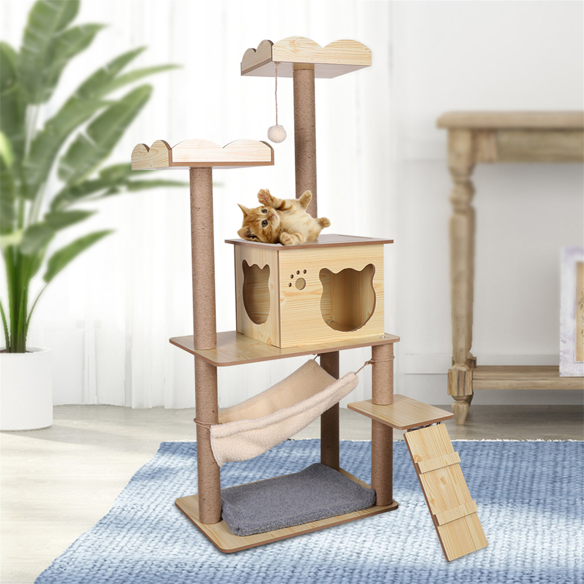 kitten play tower