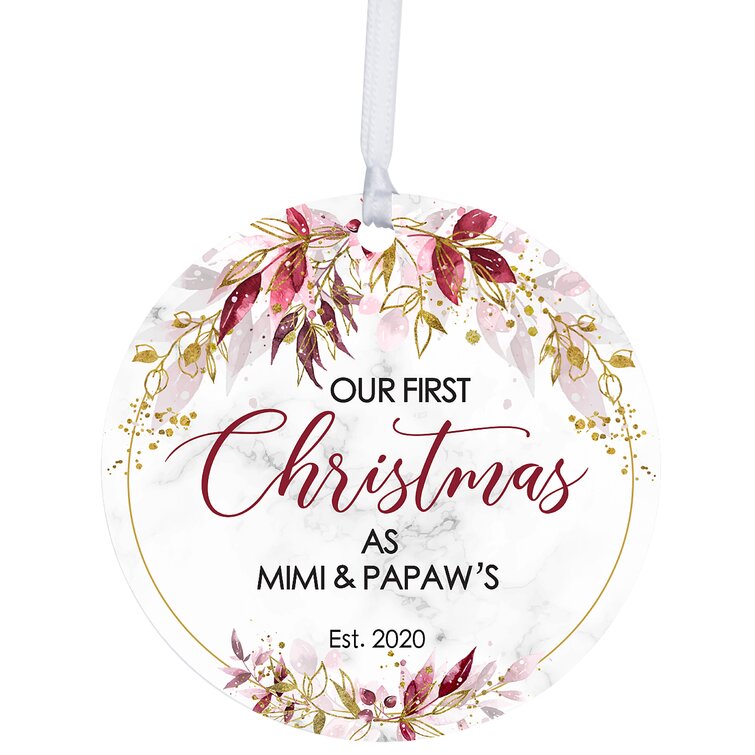 Mimi Est 2020 Ornament New Mimi Christmas Ornament W Gift Box Mimi 2020 Christmas Ornament First Christmas as Mimi Ornament Mimi Gifts