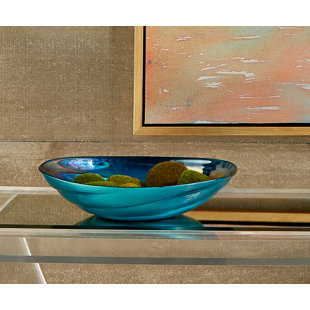 Decorative Bowls You Ll Love In 2019 Wayfair Stover Swirl Gl Decorative Bowl