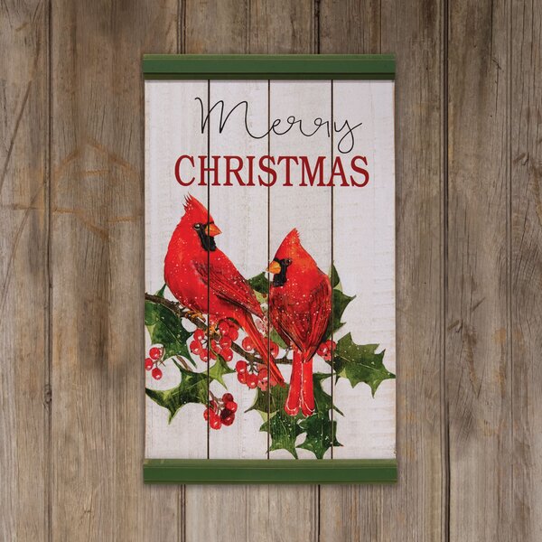 Darice Tabletop Christmas Word Sign 13 x 5 inches 2 Assorted Styles Peace Noel 