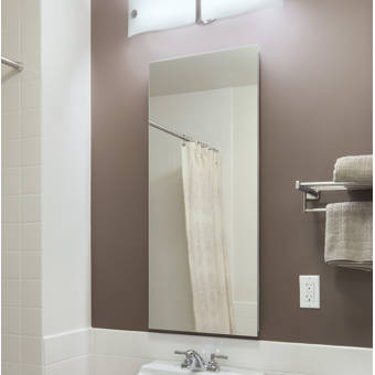 K 2913 Pg Saa Kohler Catalan 15 X 36 Aluminum Single Door Recessed Medicine Cabinet With 107 Degree Hinge Reviews Wayfair