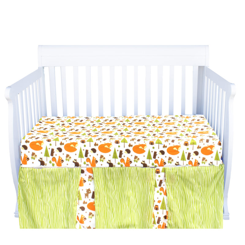 forest green crib bedding