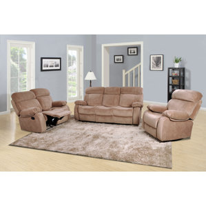 Red Barrel Studio Topeka 3 Piece Living Room Set Red Barrel Studio Topeka 3 Piece Living Room Set