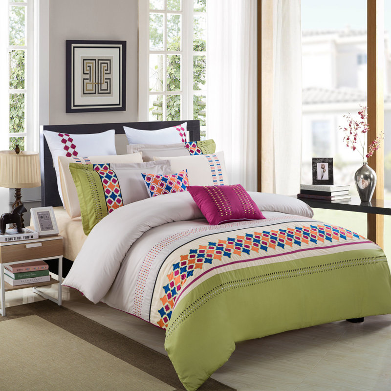 Red Barrel Studio Mcvay 5 Piece 100 Cotton Comforter Set Wayfair