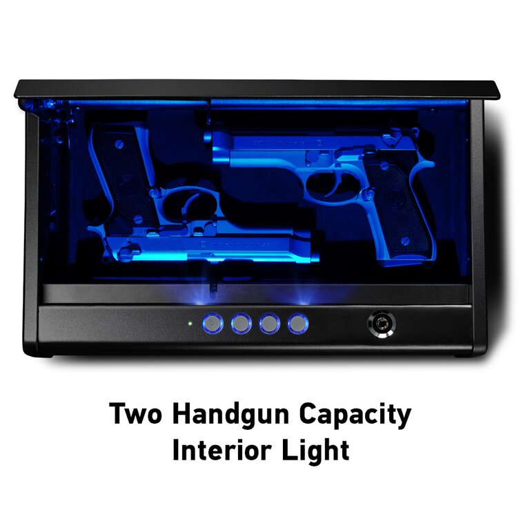 Handgun Steel Safe Chest Digital Security Box Electronic Lock Vault Gun Pistol 