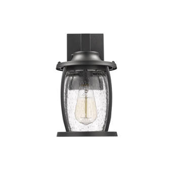 17 Stories Fincastle Brown 1 Bulb Outdoor Wall Lantern Wayfair