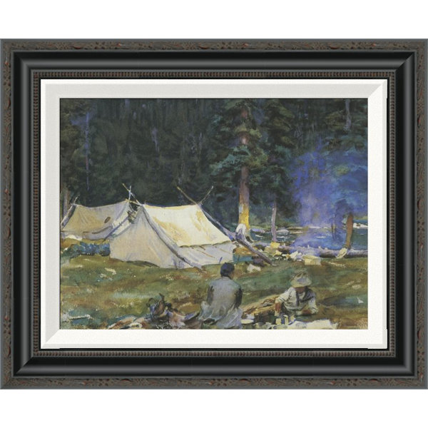 Global Gallery Camping At Lake O Hara 1916 By John Singer